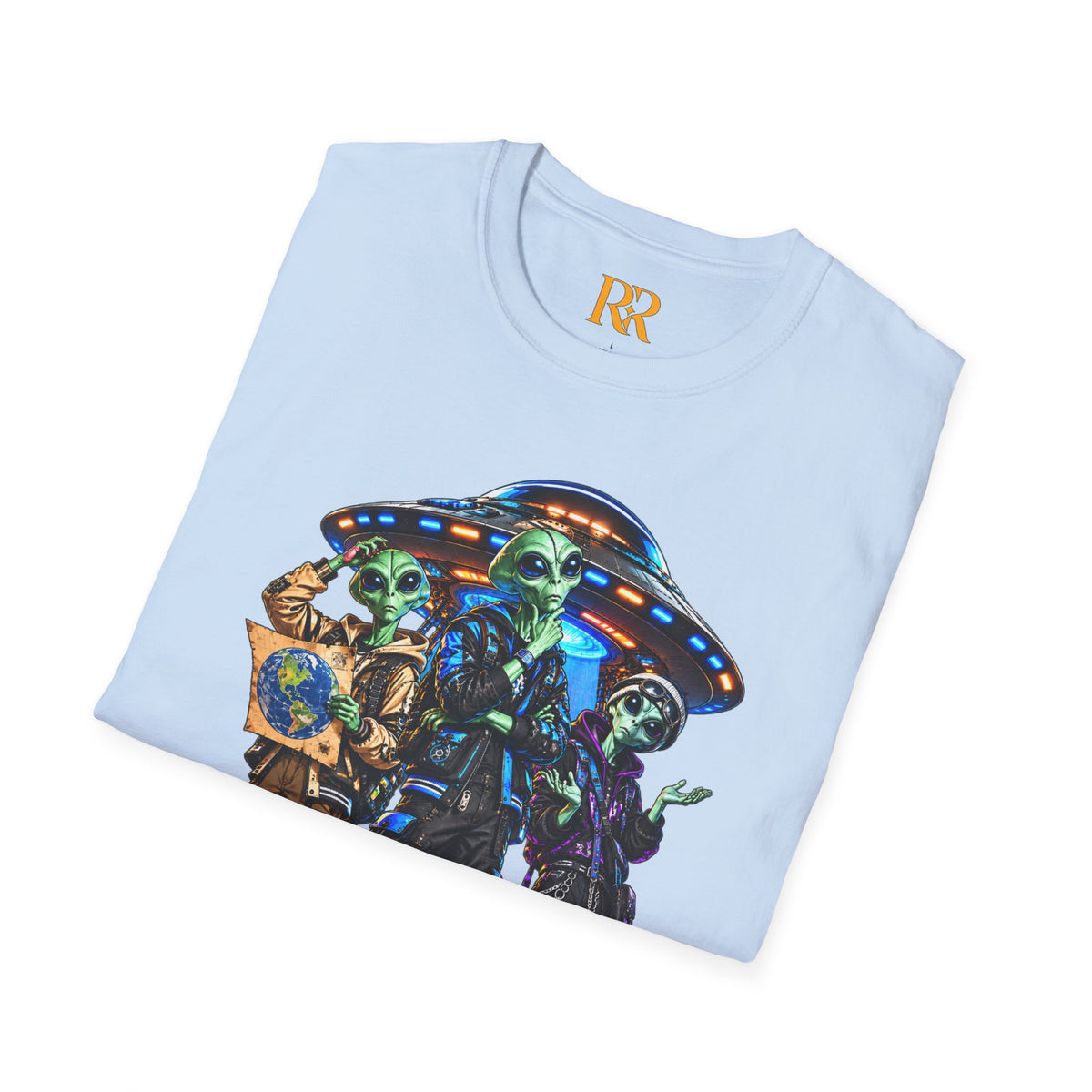 Alien Mushroom Psychedelic T-Shirt