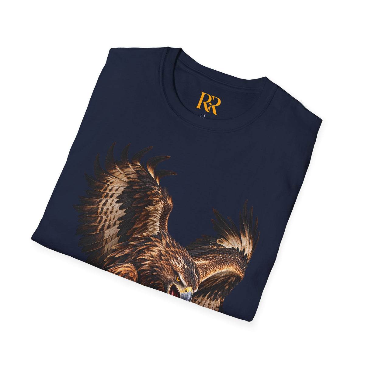Majestic Eagle Soaring Graphic T-Shirt