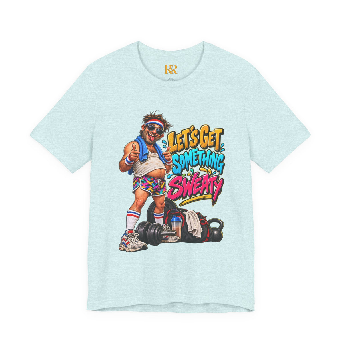 Let’s Get Sweaty Fitness Jersey T-Shirt