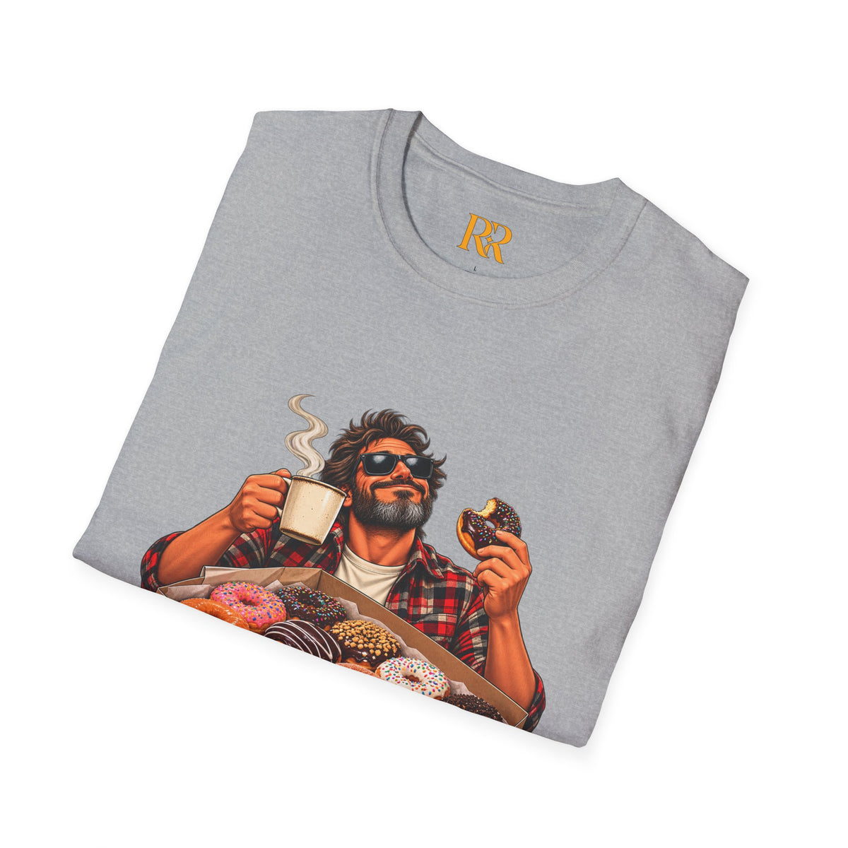 Donut Coffee Lover T-Shirt – Funny Breakfast Food Graphic Tee
