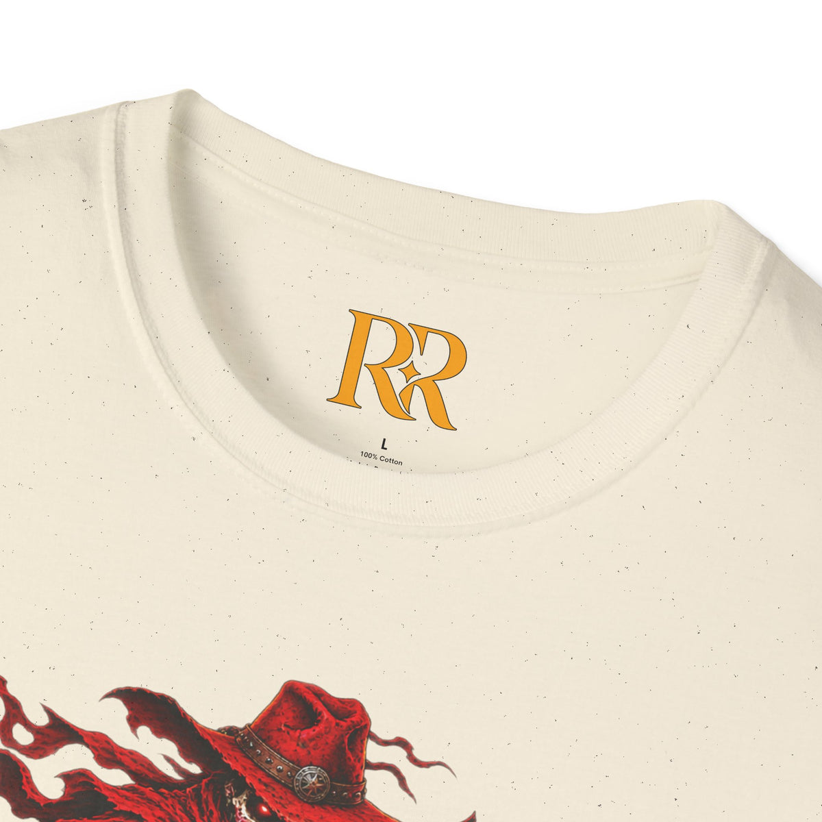 Red Gothic Horse Rider T-Shirt