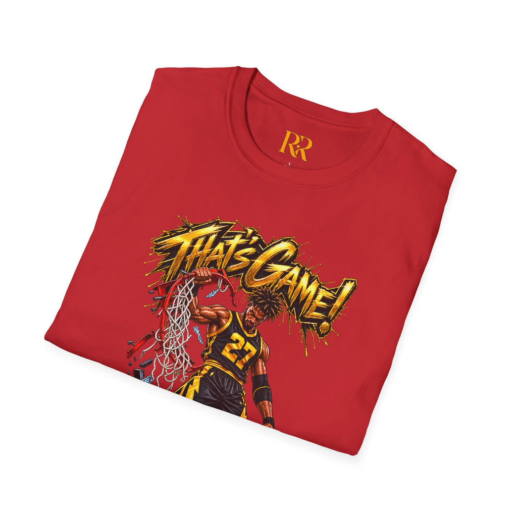 “That’s Game!” Basketball Player Graphic T-Shirt