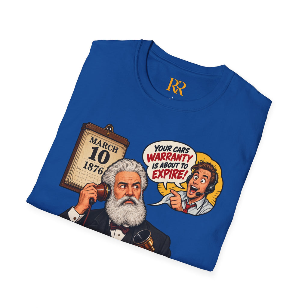 Alexander Graham Bell Telephone Patent T-Shirt – March 10, 1876 History Gift