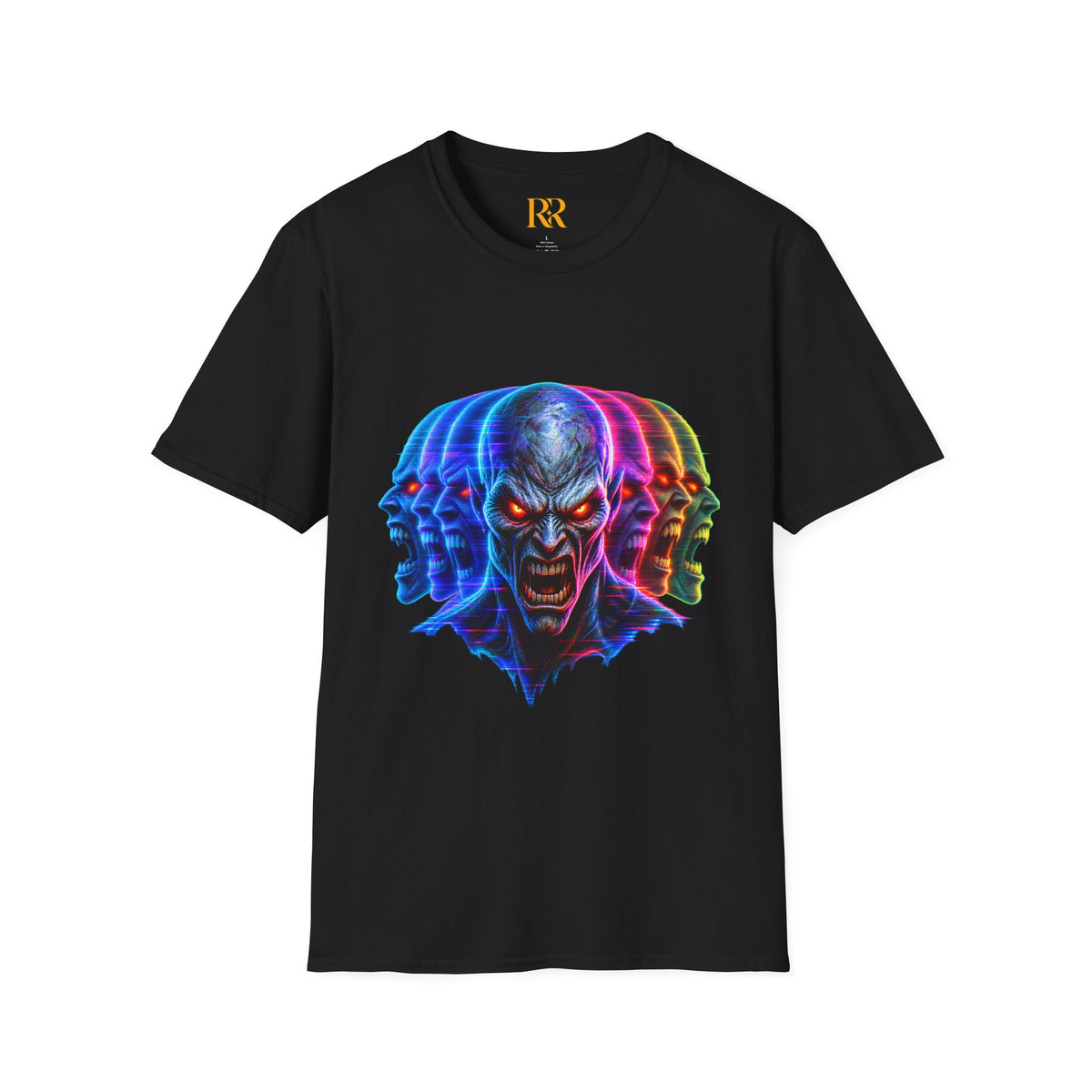 Colorful Cosmic Monster Graphic T-Shirt