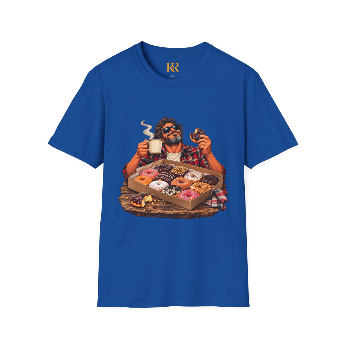 Donut Coffee Lover T-Shirt – Funny Breakfast Food Graphic Tee