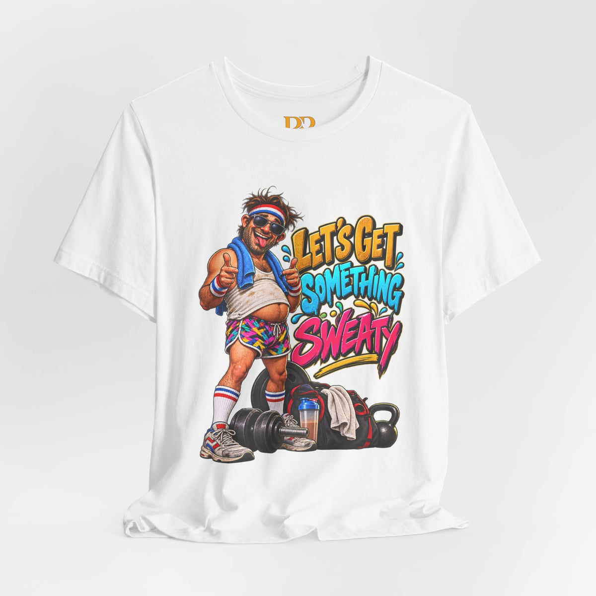 Let’s Get Sweaty Fitness Jersey T-Shirt