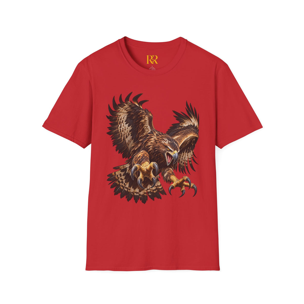 Majestic Eagle Soaring Graphic T-Shirt