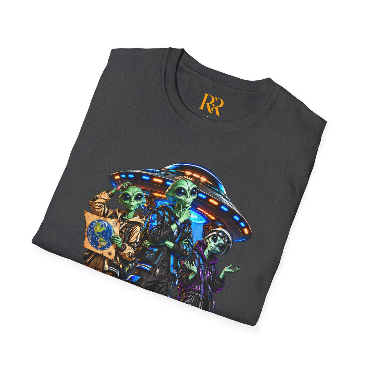 Alien Mushroom Psychedelic T-Shirt
