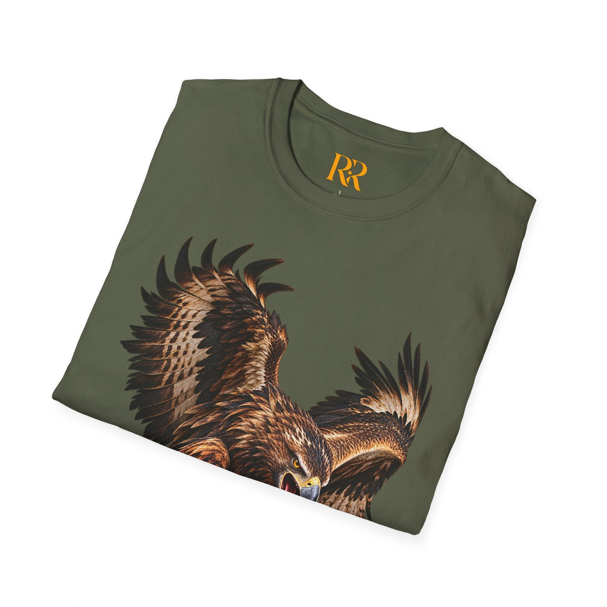 Majestic Eagle Soaring Graphic T-Shirt