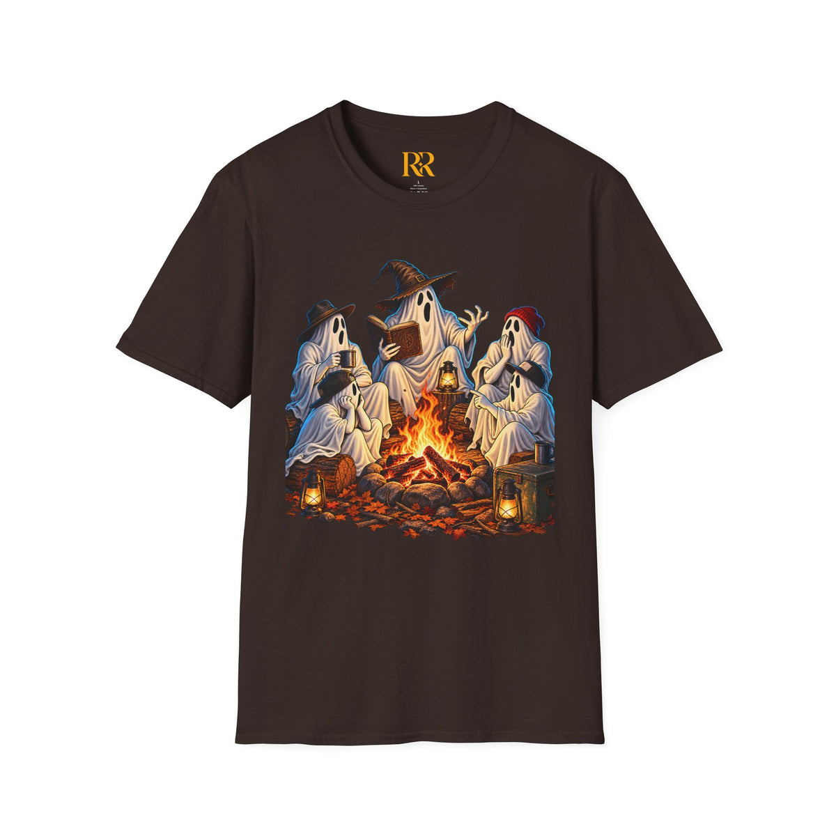 Ghosts around a Campfire Fantasy T-Shirt