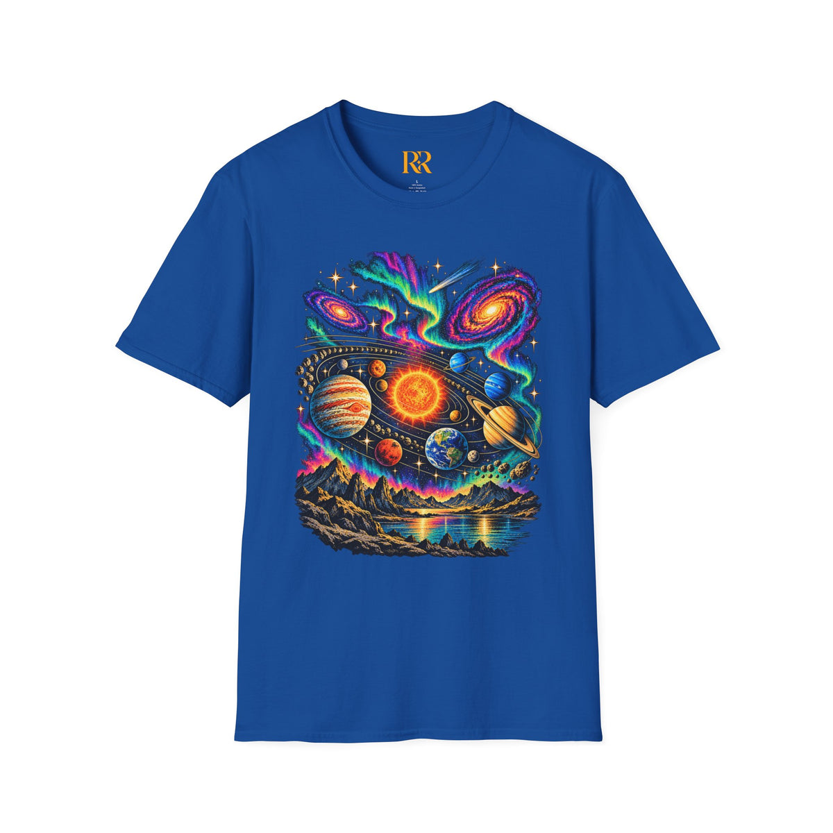 Cosmic Space Galaxy Art T-Shirt