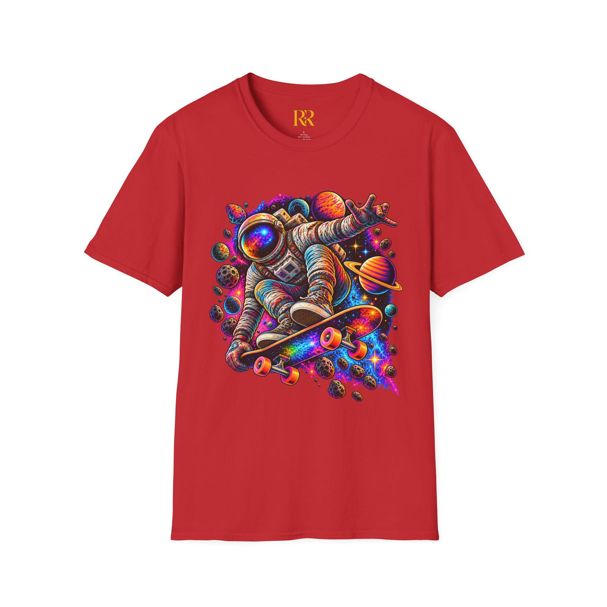 Cosmic Skateboard Adventure T-Shirt