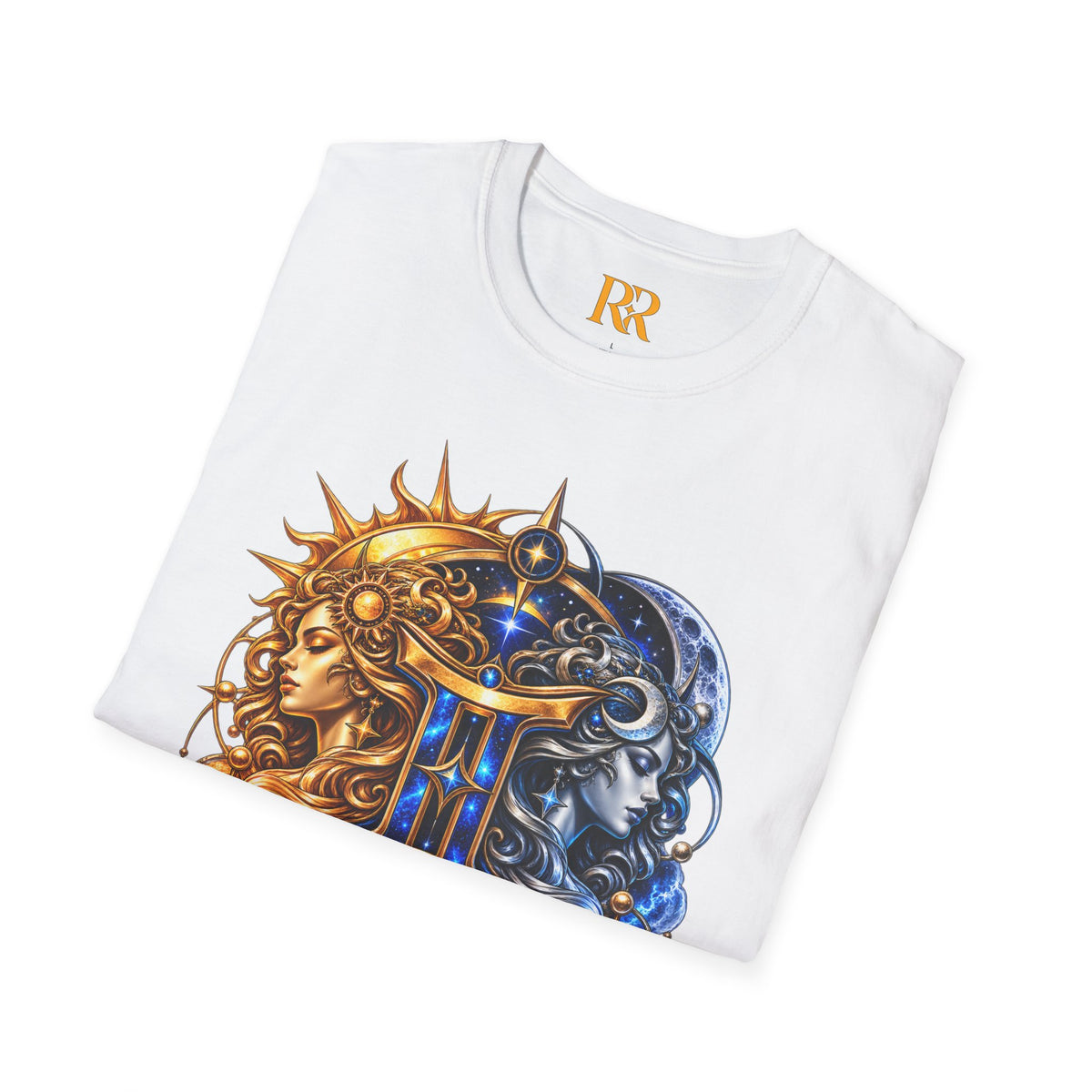 Gemini Sun and Moon Balance Celestial T-Shirt
