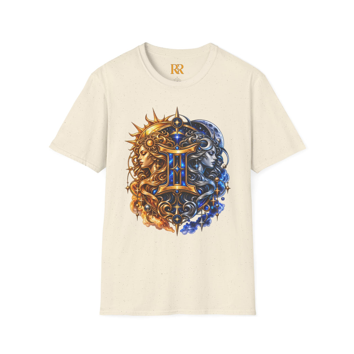 Gemini Sun and Moon Balance Celestial T-Shirt