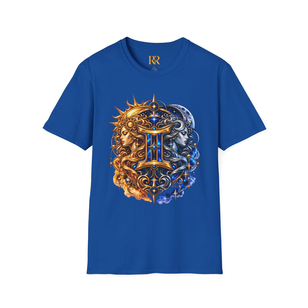 Gemini Sun and Moon Balance Celestial T-Shirt