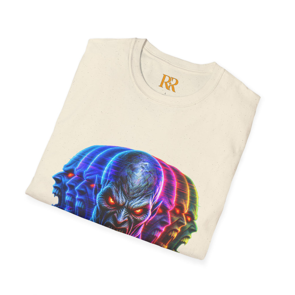 Colorful Cosmic Monster Graphic T-Shirt