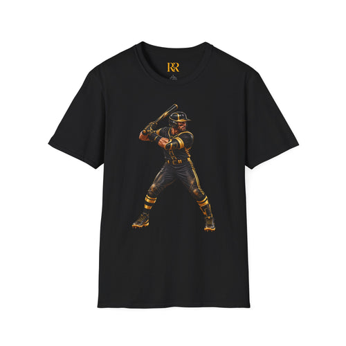 Baseball Player Graphic T-Shirt