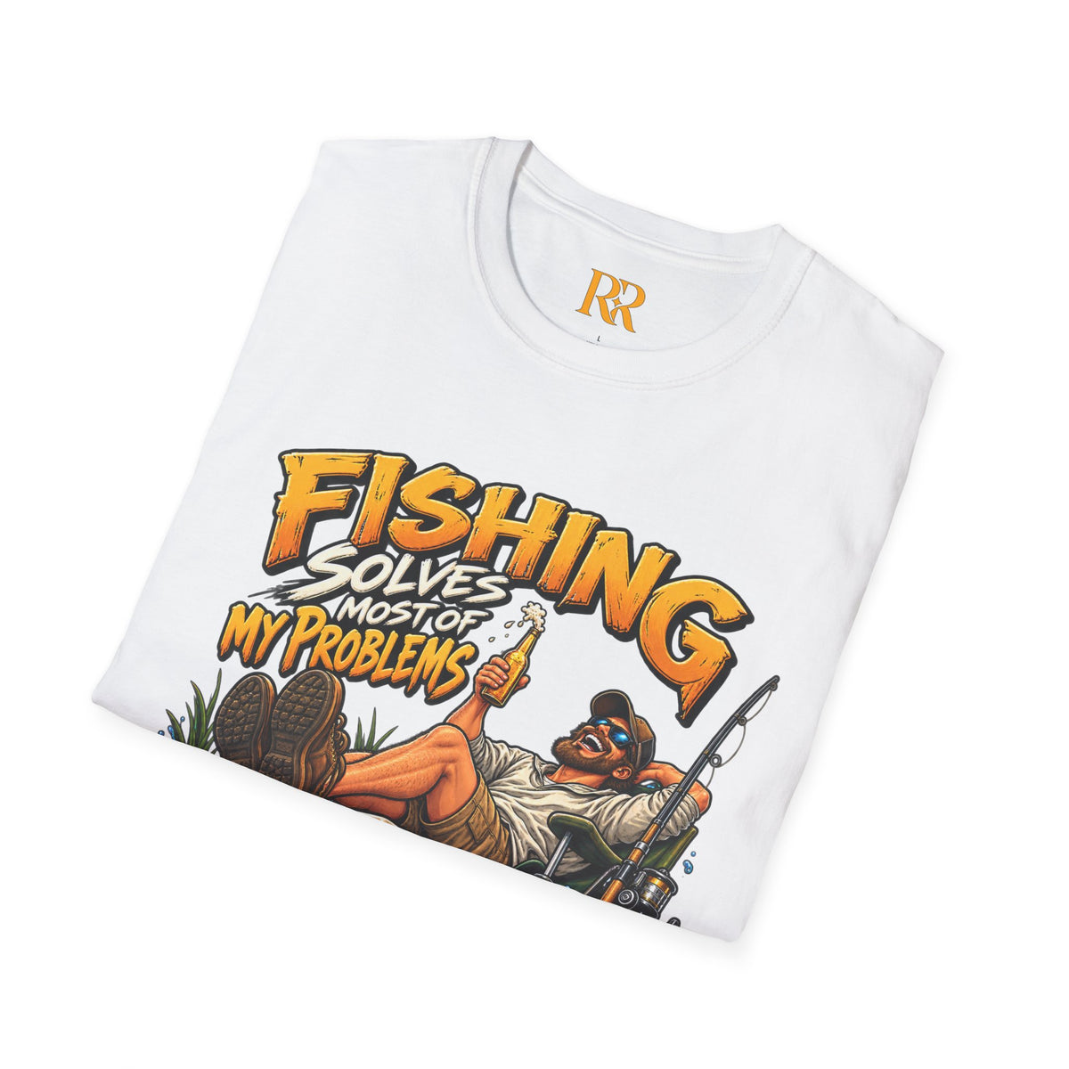 Fishing Solves Most of My Problems Hunting T-Shirt