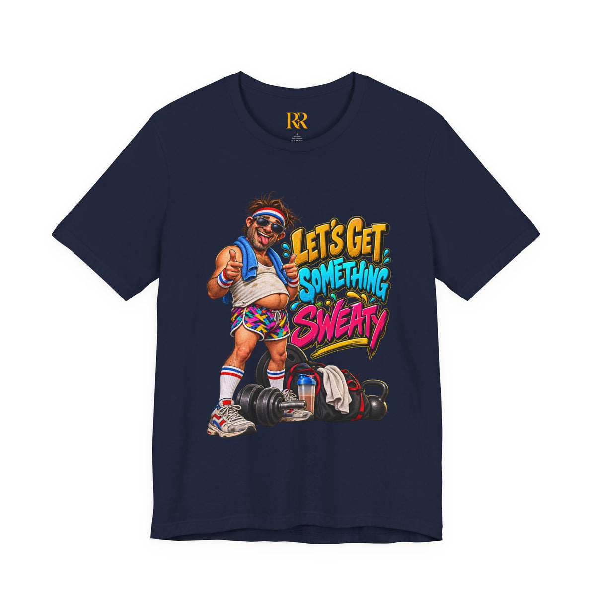 Let’s Get Sweaty Fitness Jersey T-Shirt