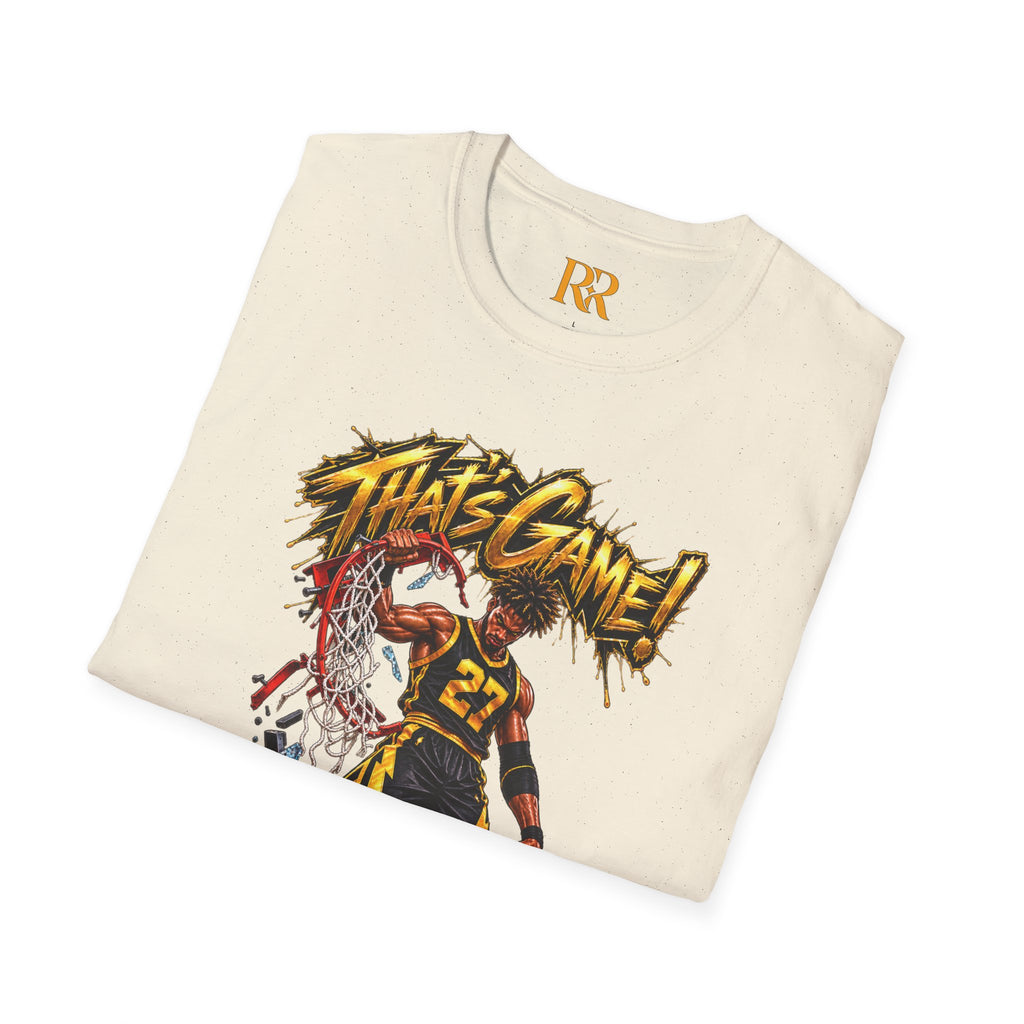 “That’s Game!” Basketball Player Graphic T-Shirt